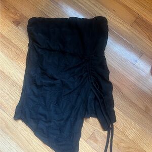 Black Strapless Dress